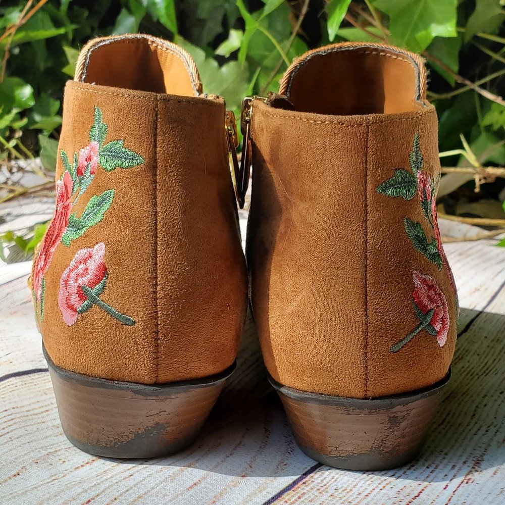 Sam Edelman Petty Bootie Patch Girls Shoes - Picture 4 of 7